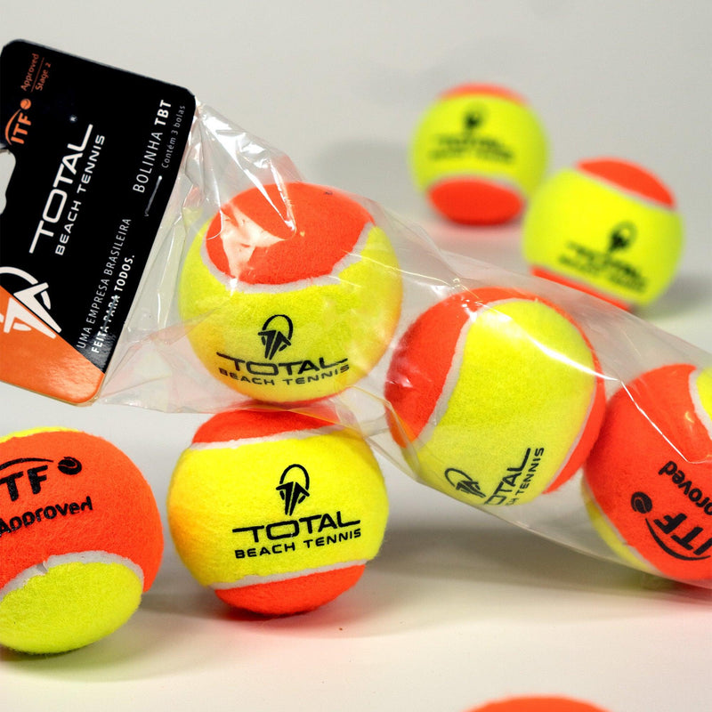Bola para Beach Tennis TBT ITF Approved - 3 Unidades