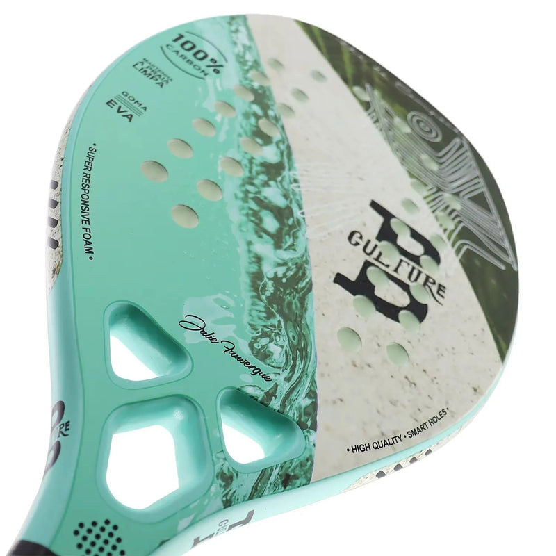 Raquete Beach Tennis Carbon Pro 3K Unlimited