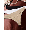 Kit 3 Calcinhas Fio Dental Tanga S/ Costura