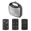 Sanduicheira 3 Em 1 Waffles Multifuncional Lanches Donuts 110v