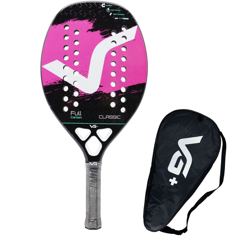 Raquete de Beach Tennis Pro Kevlar Carbono 12K