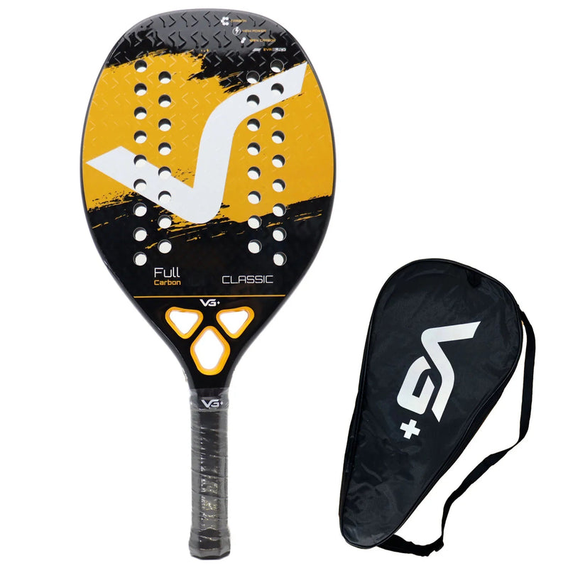 Raquete de Beach Tennis Pro Kevlar Carbono 12K