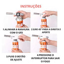 Maçarico Culinário Para Cozinha e Confeitaria