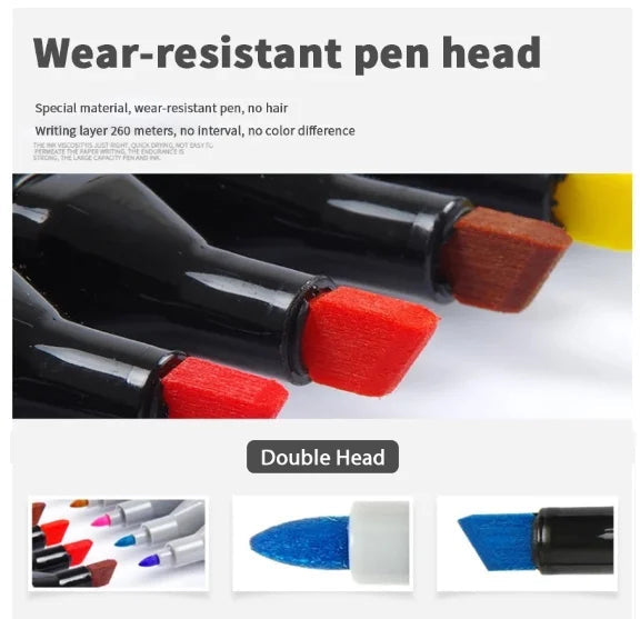 Caneta Marcador 40 Cores