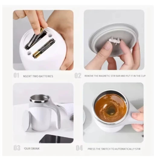 Caneca Misturadora Rotativa Automática Magnética