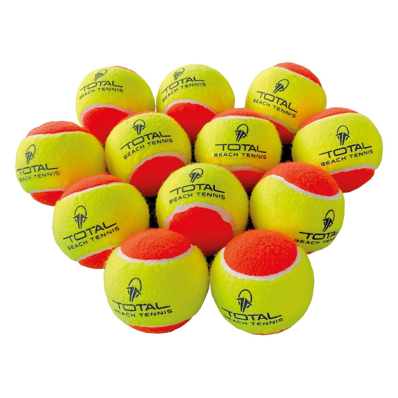 Bola de Beach Tennis TBT ITF Approved - 12 Unidades